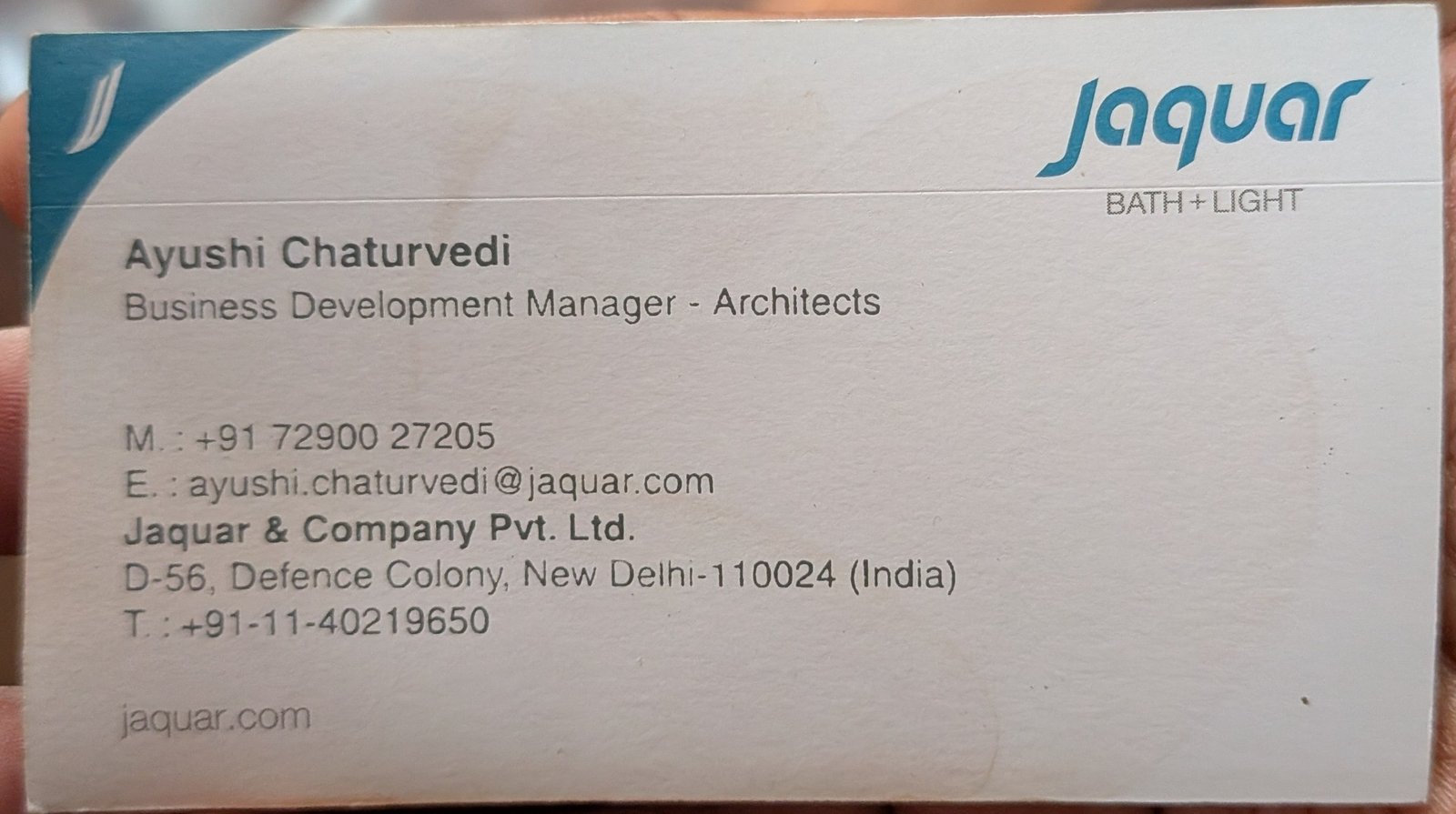 Jaquar India Private Limited