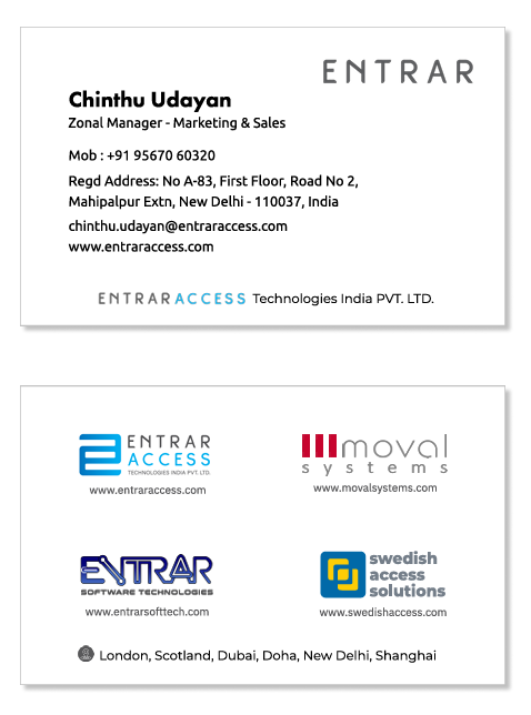 Entrar access technologies UK Ltd