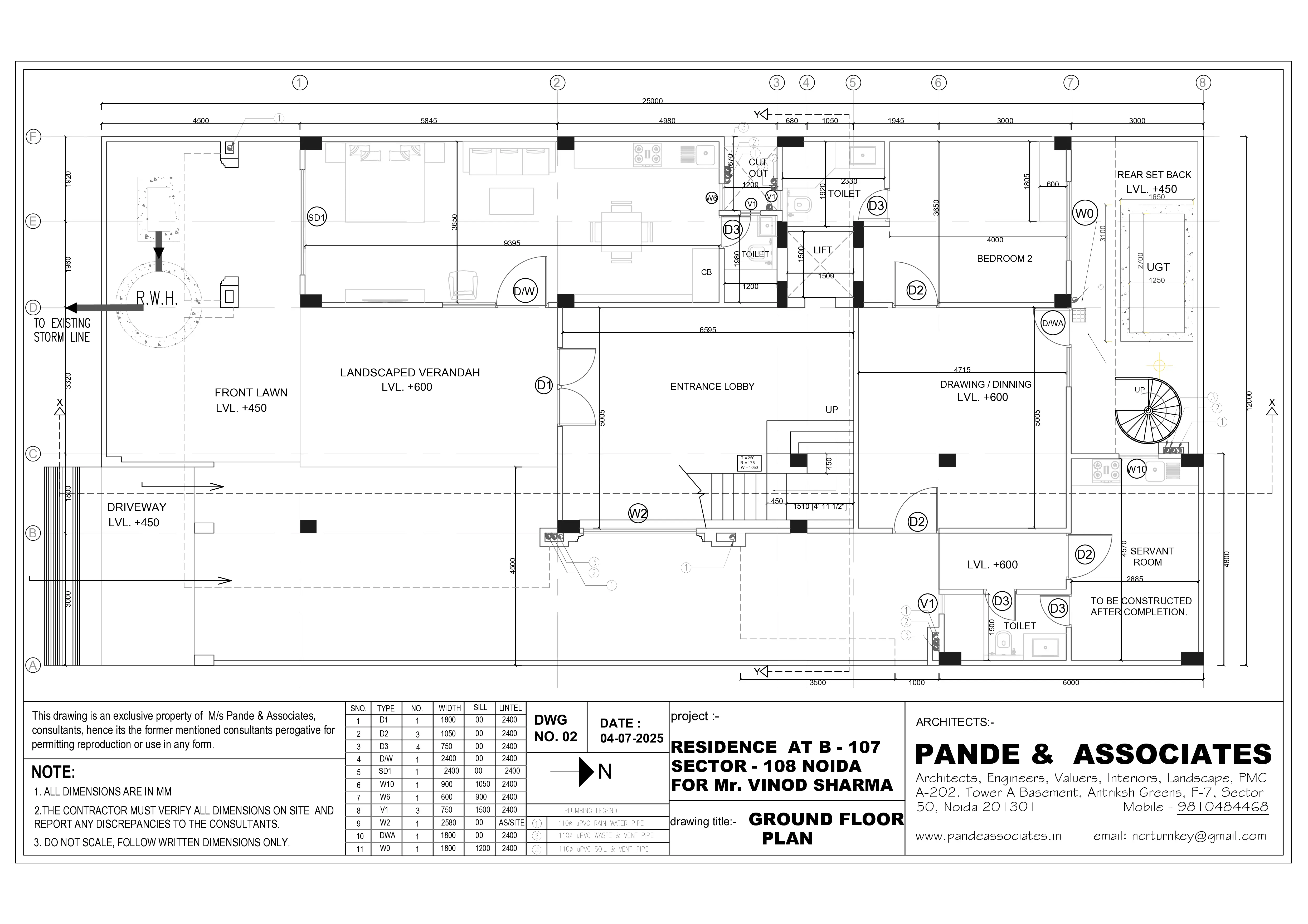 ground floor plan
